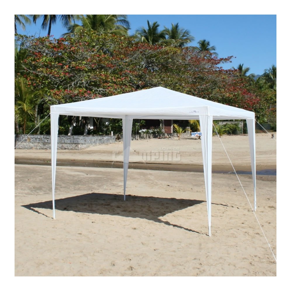 Gazebo Rafia 3x3m Mor
