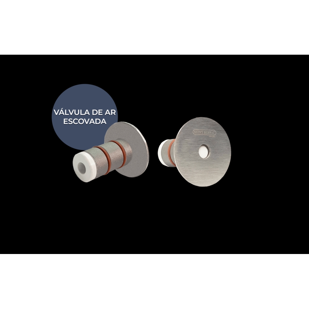 VALVULA AR INOX TUBO 20MM HIDRO MONTSERRAT