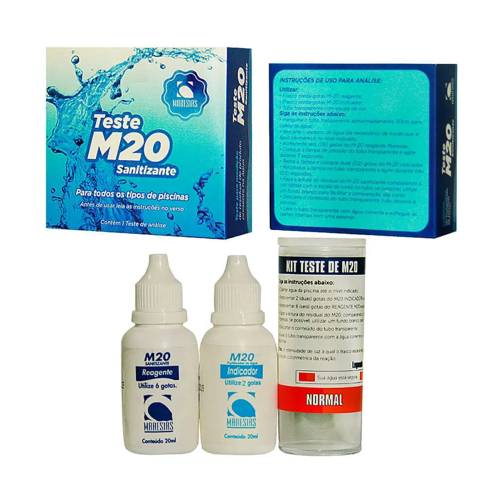 MARESIAS TESTE SANITIZANTE M-20 P/ SPAS