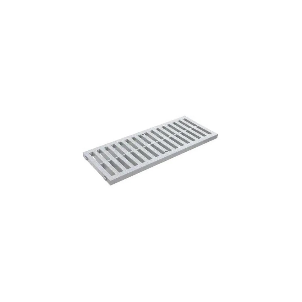 GRELHA TIGRE PISO 20X50CM 1,5TONELADAS CINZA