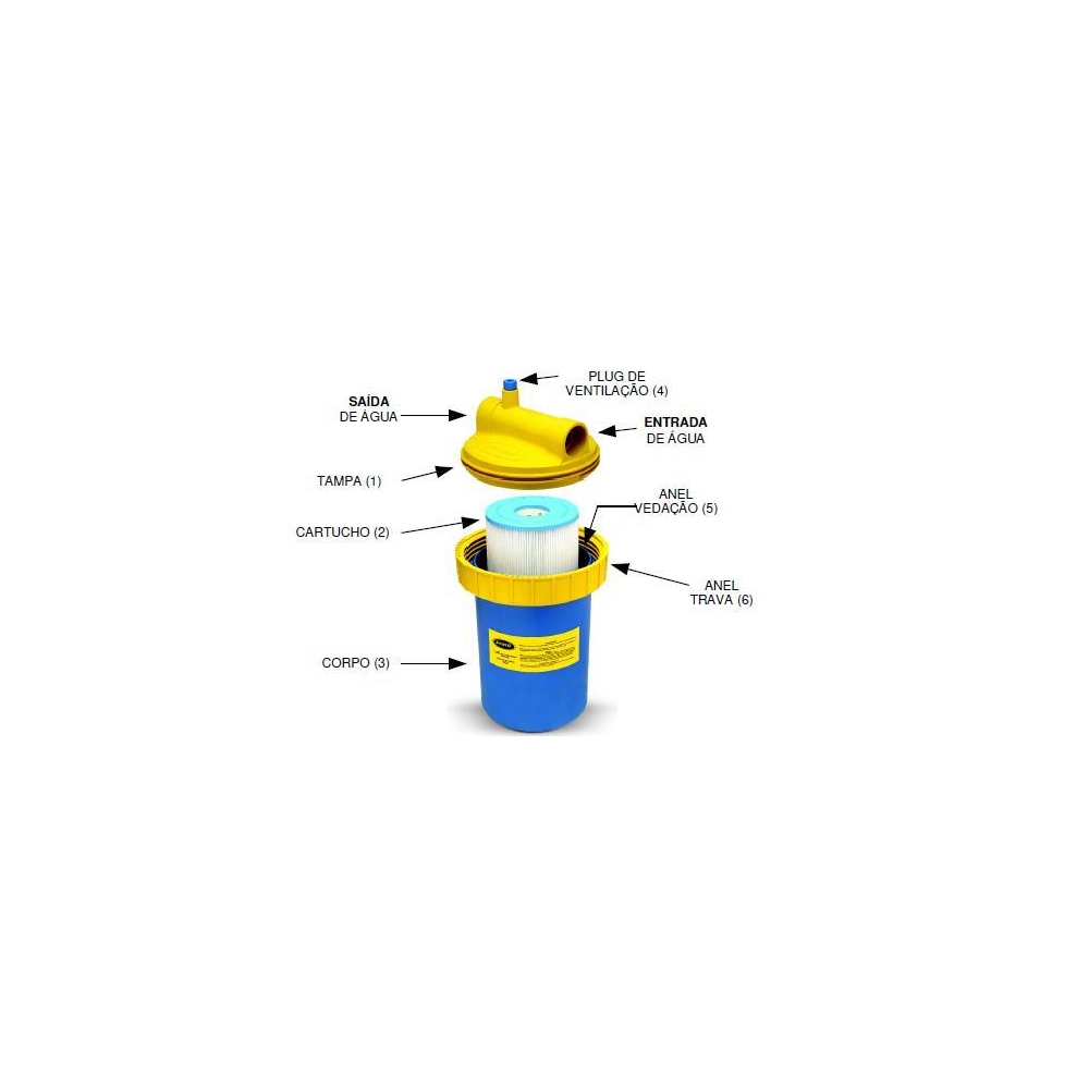 Anel Oring Tampa Filtro CWF Jacuzzi