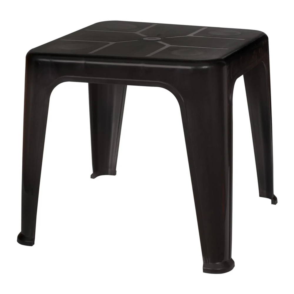 MESA PLASTICA MOR DE APOIO PRETA