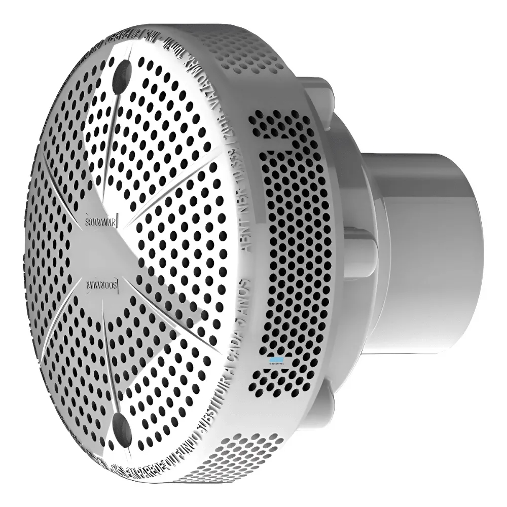 DRENO PAREDE ABS MODELO NOVO BRANCO 10/50 022930 SODRAMAR