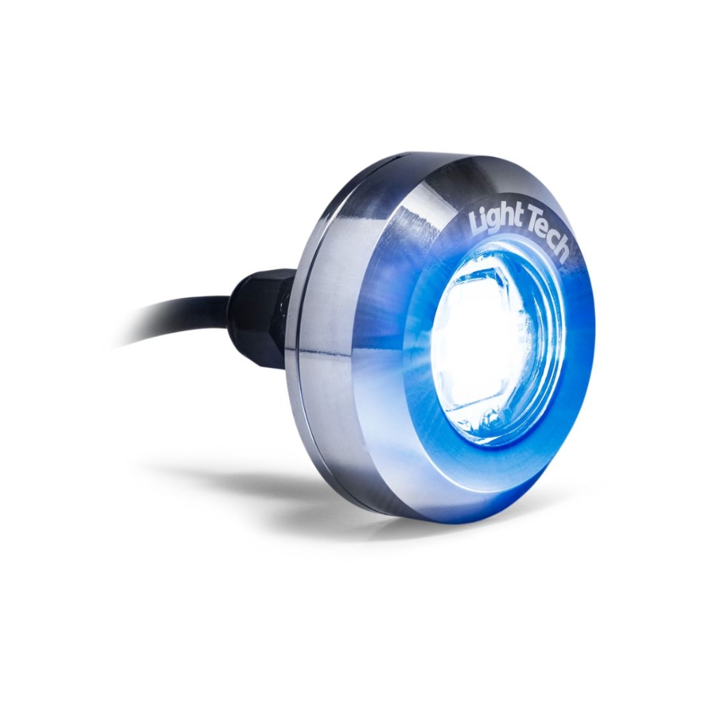 TINY LED INOX 18M2 RGB 18W C/ CABO CURTO 24CM