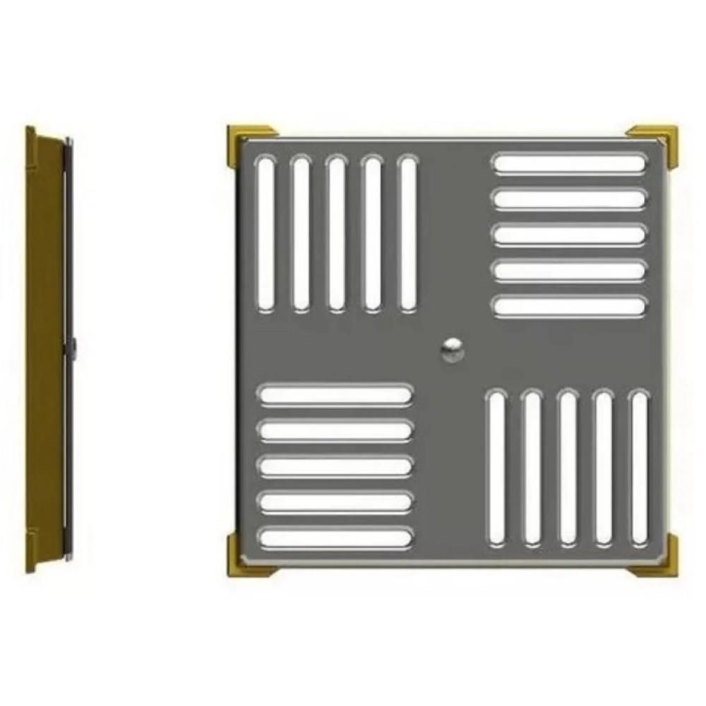 DRENO FUNDO 15X15X2 BRONZE C/ TAMPA INOX SODRAMAR