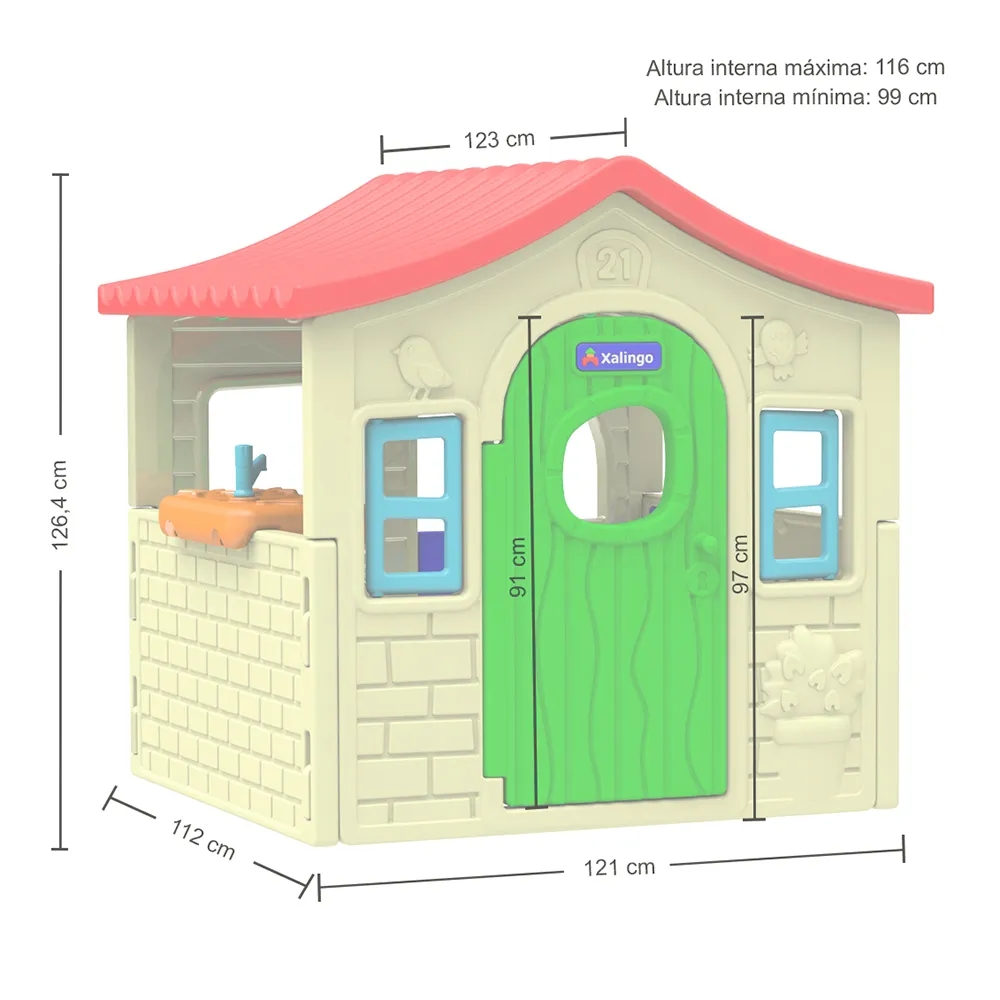 XALINGO CASINHA KIDS HOUSE