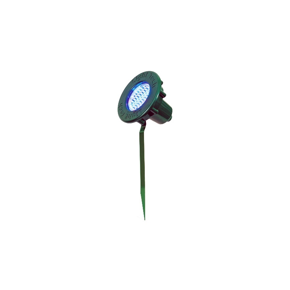 REFLETOR GARDEN LED JARDIM LUZ COLORIDAS 12V C/ ESPETO LIGHT TECH