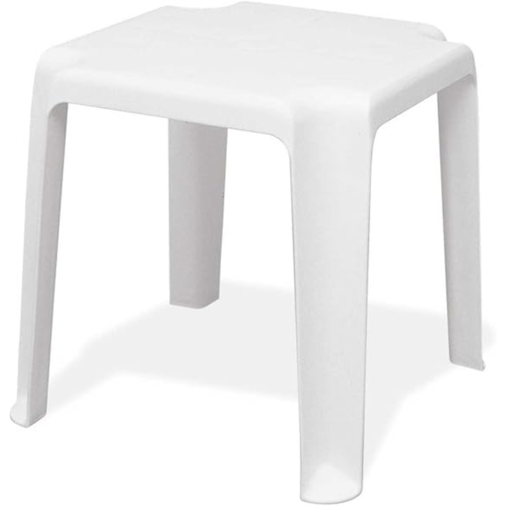 MESA TRAMONTINA APOIO PITUBA C/FURO BRANCA