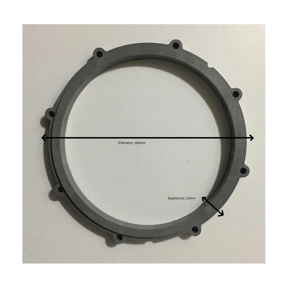 FLANGE INTERNA REFLETOR RB 12V NORYL CINZA JACUZZI