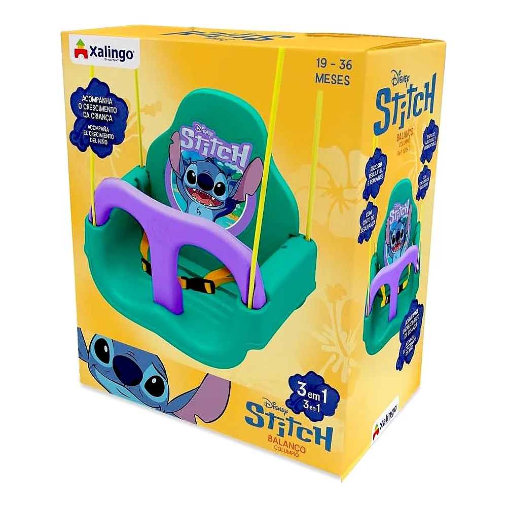 XALINGO BALANÇO STITCH S/ GANCHO