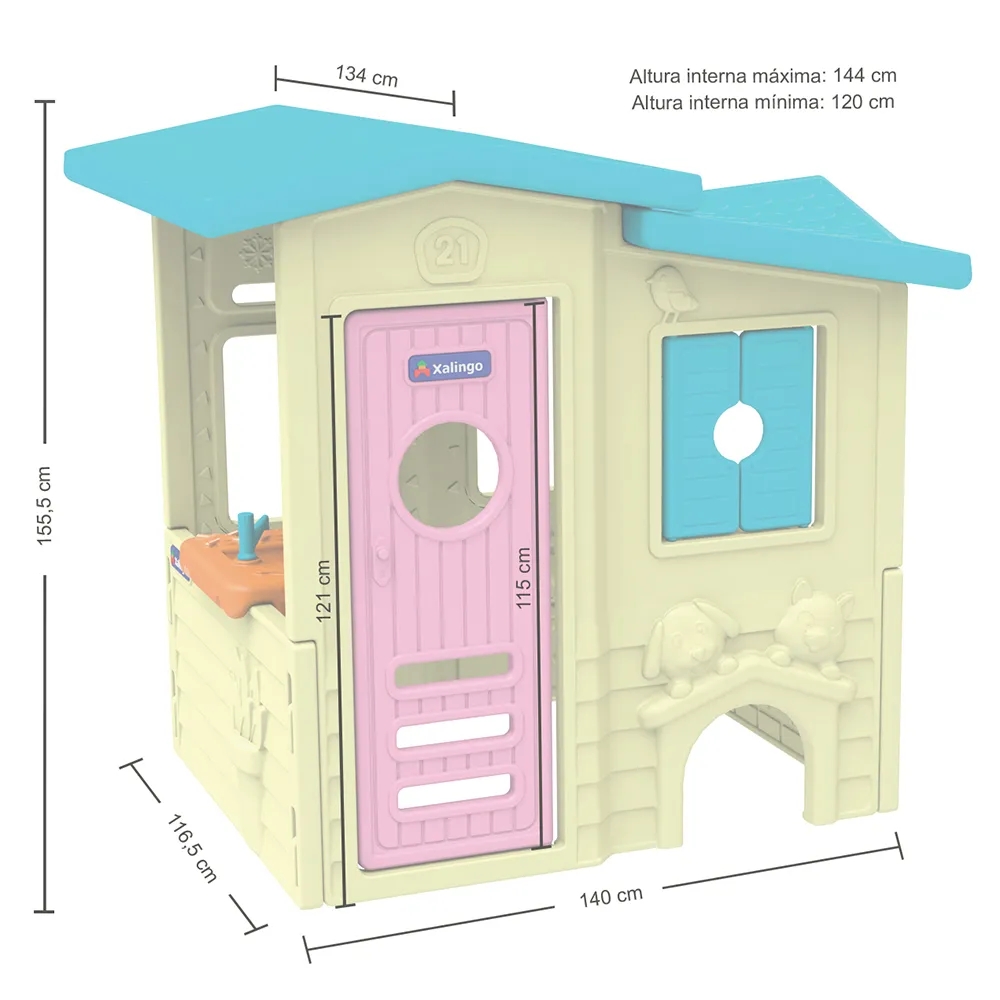 XALINGO CASINHA INFANTI HOUSE