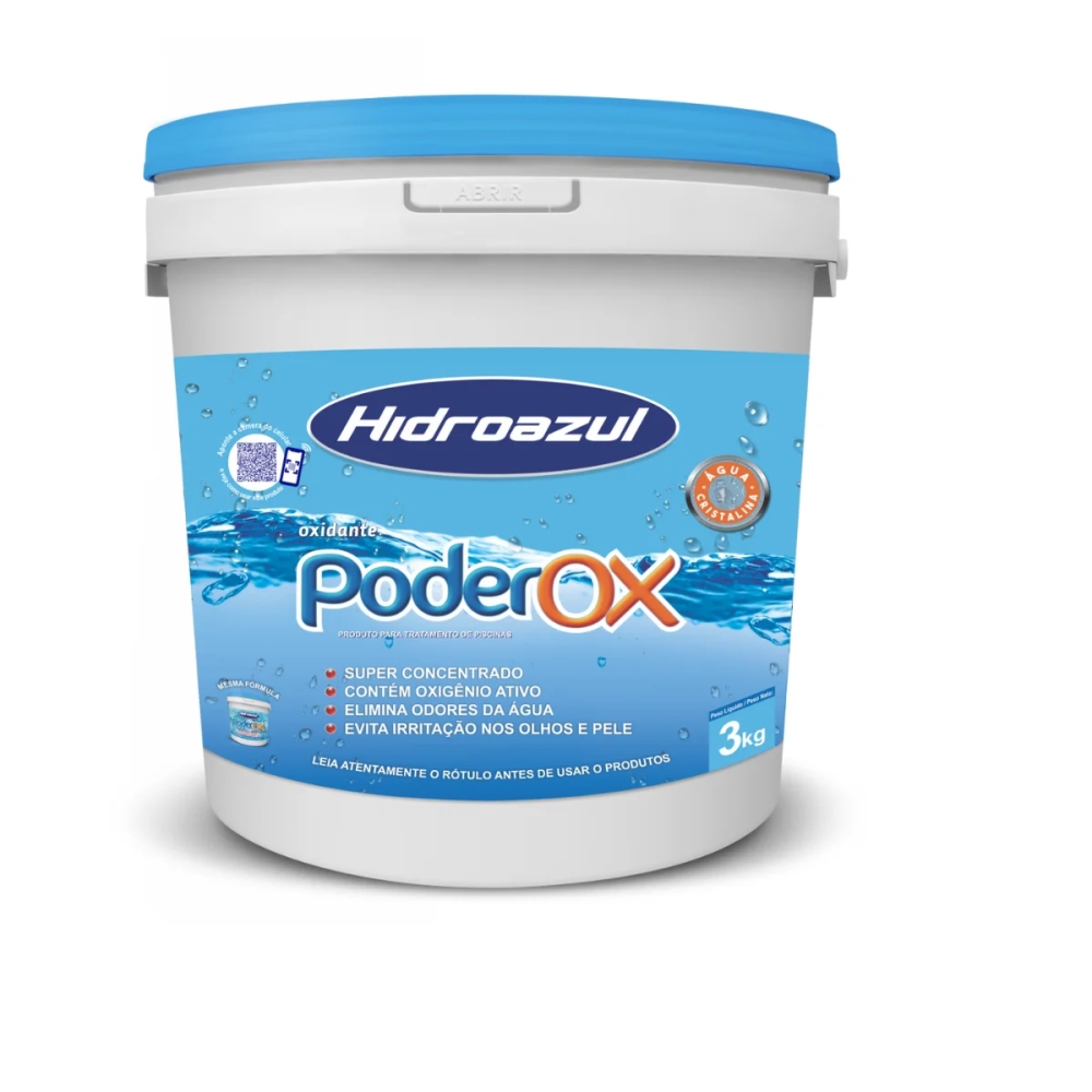 OXIDANTE HIDROAZUL PODEROX MATERIA ORGANICA 3KG