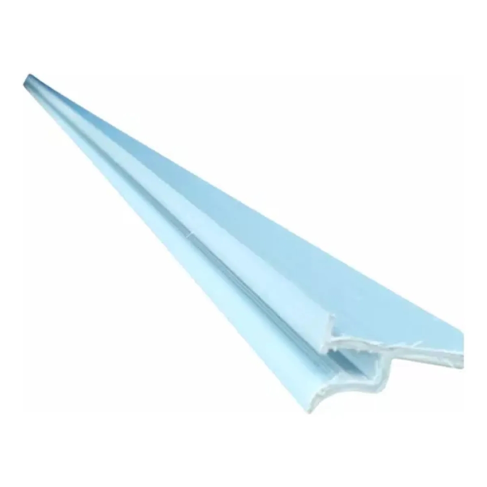 PERFIL REBAIXADO RIGIDO AZUL CLARO P/ VINIL SIBRAPE 3M