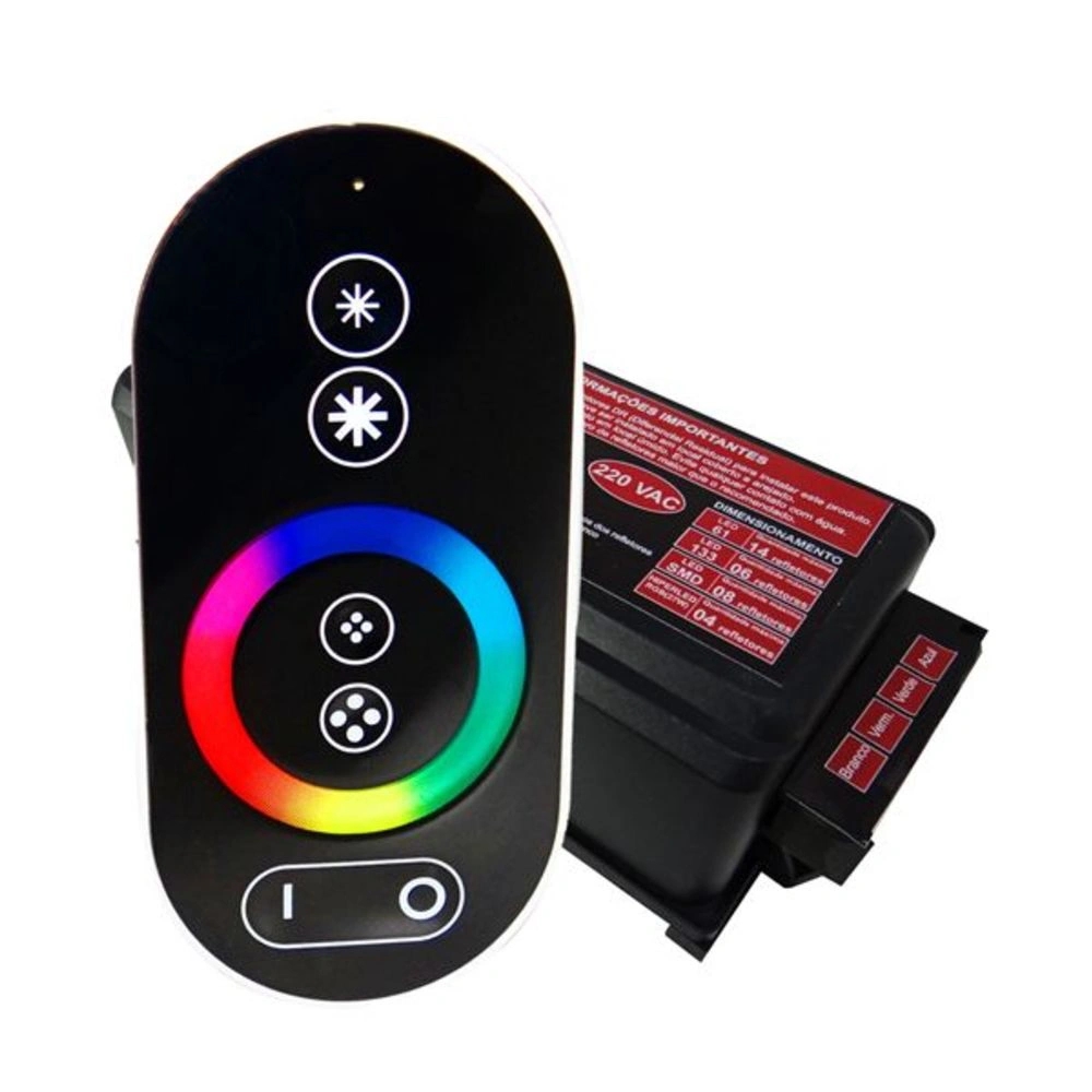 MÓDULO DE COMANDO TOUCH C/ CONTROLE REMOTO P/ LEDS SODRAMAR