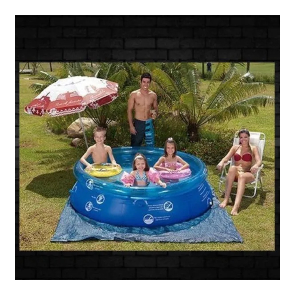 PISCINA BORDA INFLAVEL MOR 1.900L