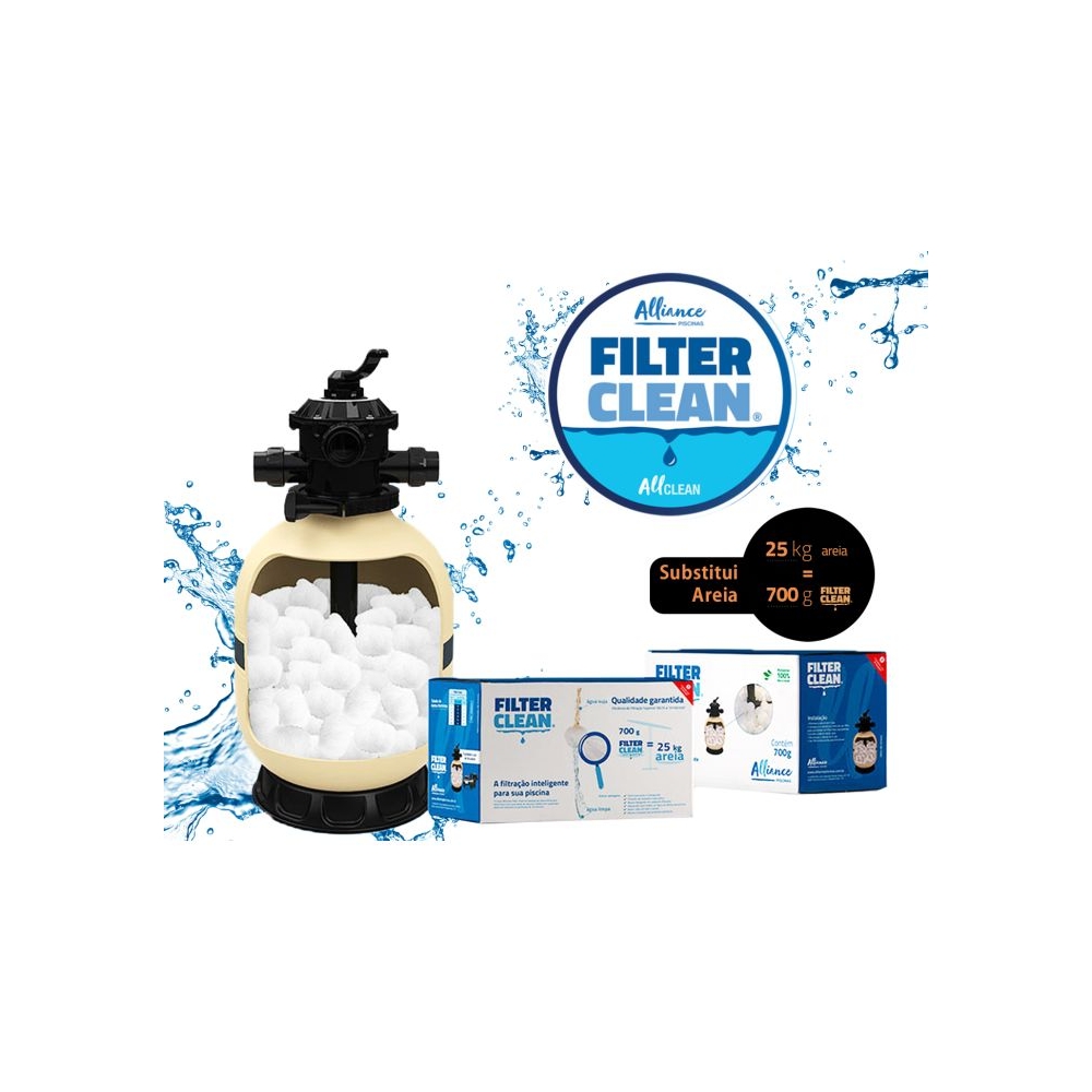 REFIL FILTER CLEAN 26 ESFERAS P/ BOMBA LA FIT DUO ALLIANCE