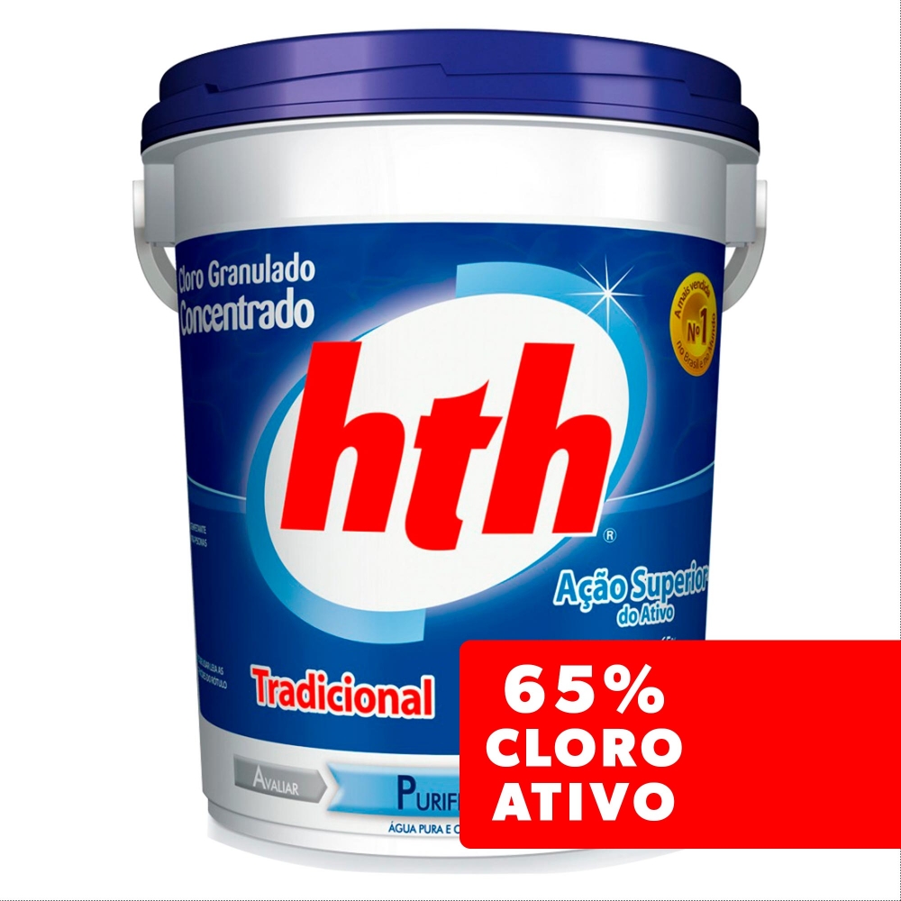 Cloro Granulado Hipoclorito de Cálcio 10Kg hth