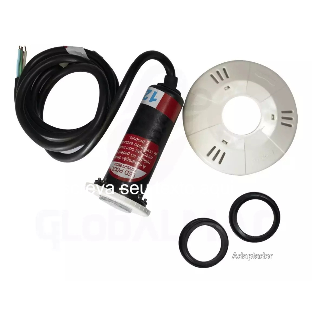 ADAPTADOR REFLETOR LED PRATIC ROSCA P/ TUBO 50MM OU DISP ASP SODRAMAR