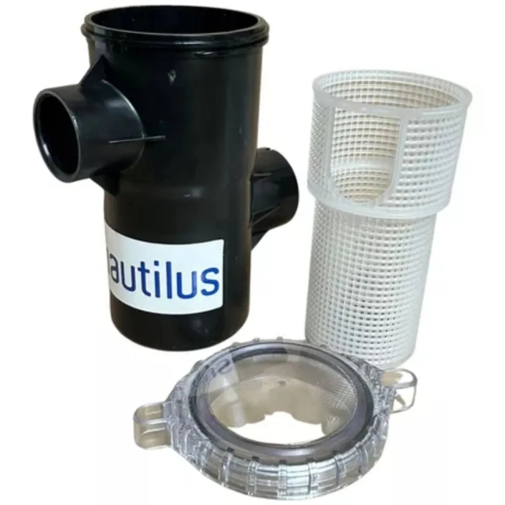CONJUNTO PRE-FILTRO COMPLETO S/ CORPO DA BOMBA NAUTILUS