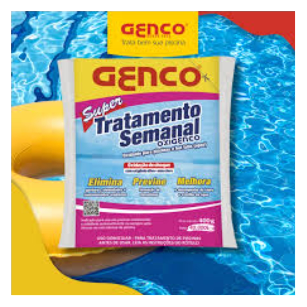 SUPER TRATAMENTO SEMANAL GENCO OXIDANTE MATERIA ORGANICO