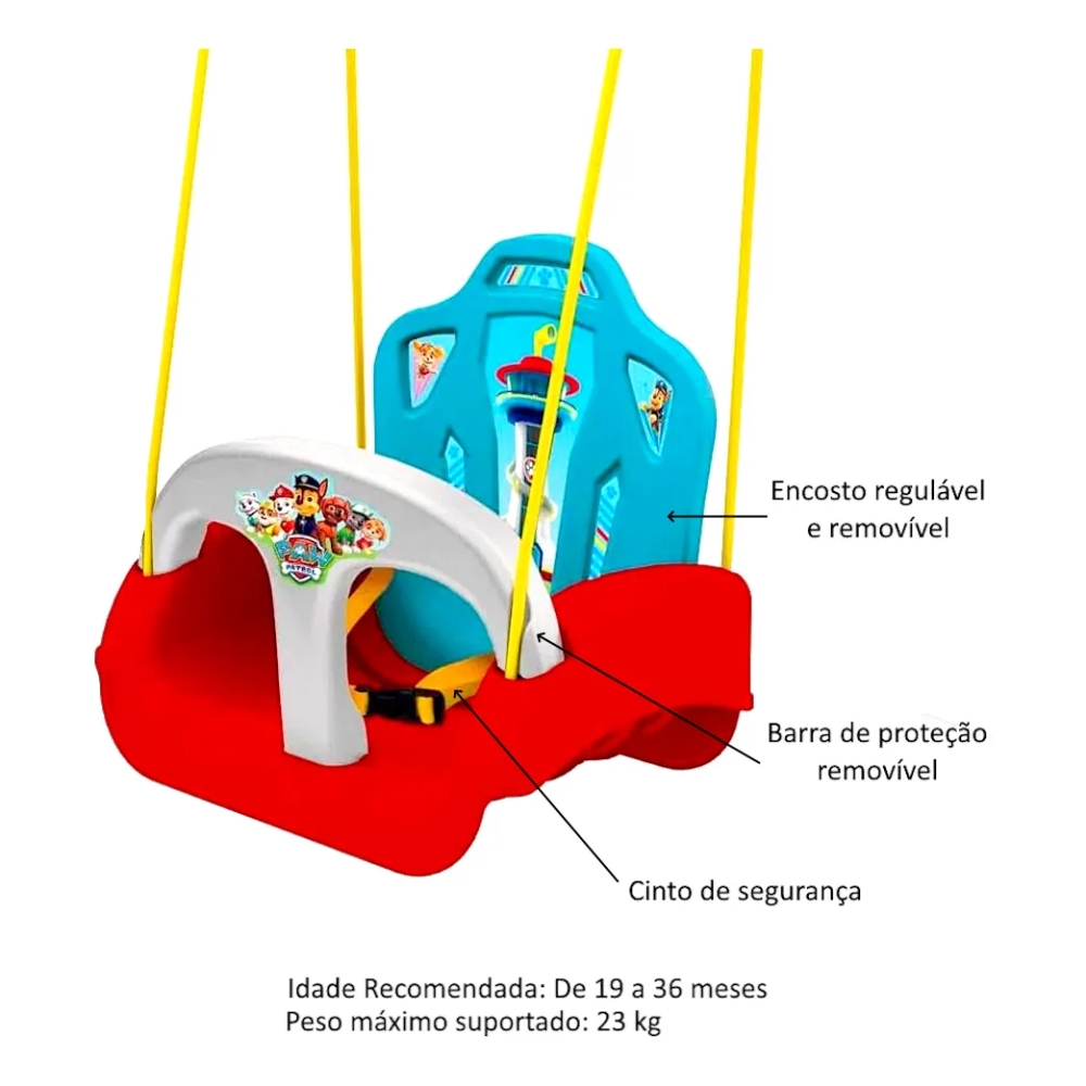XALINGO BALANÇO PATRULHA CANINA 3X1