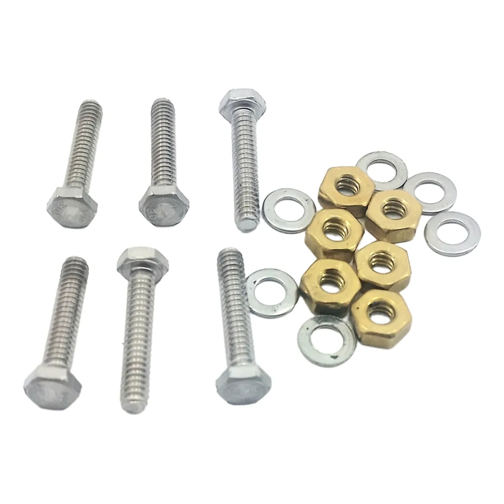 CJ PARAFUSO INOX C/ ARRUELA E PORCA BOMBA  A JACUZZI