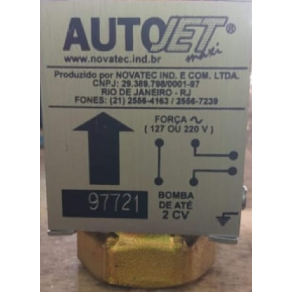 Autojet Maxi 97721 Novatec Automatizador Bomba