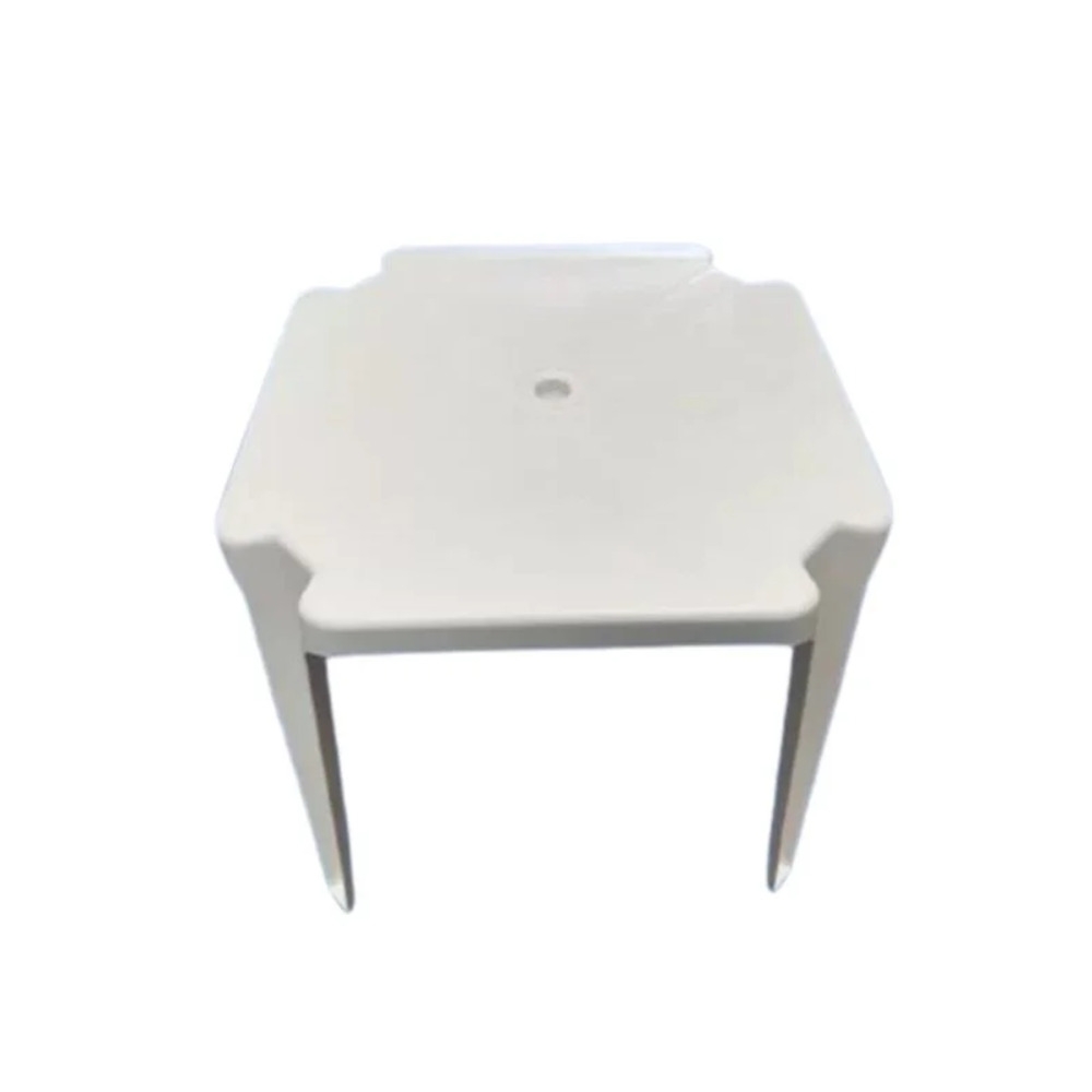 MESA GROSFILLEX SUN 70X70CM EMPILHAVEL BRANCA
