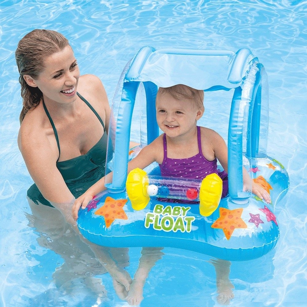 Baby Bote Kiddie c/ cobertura Intex