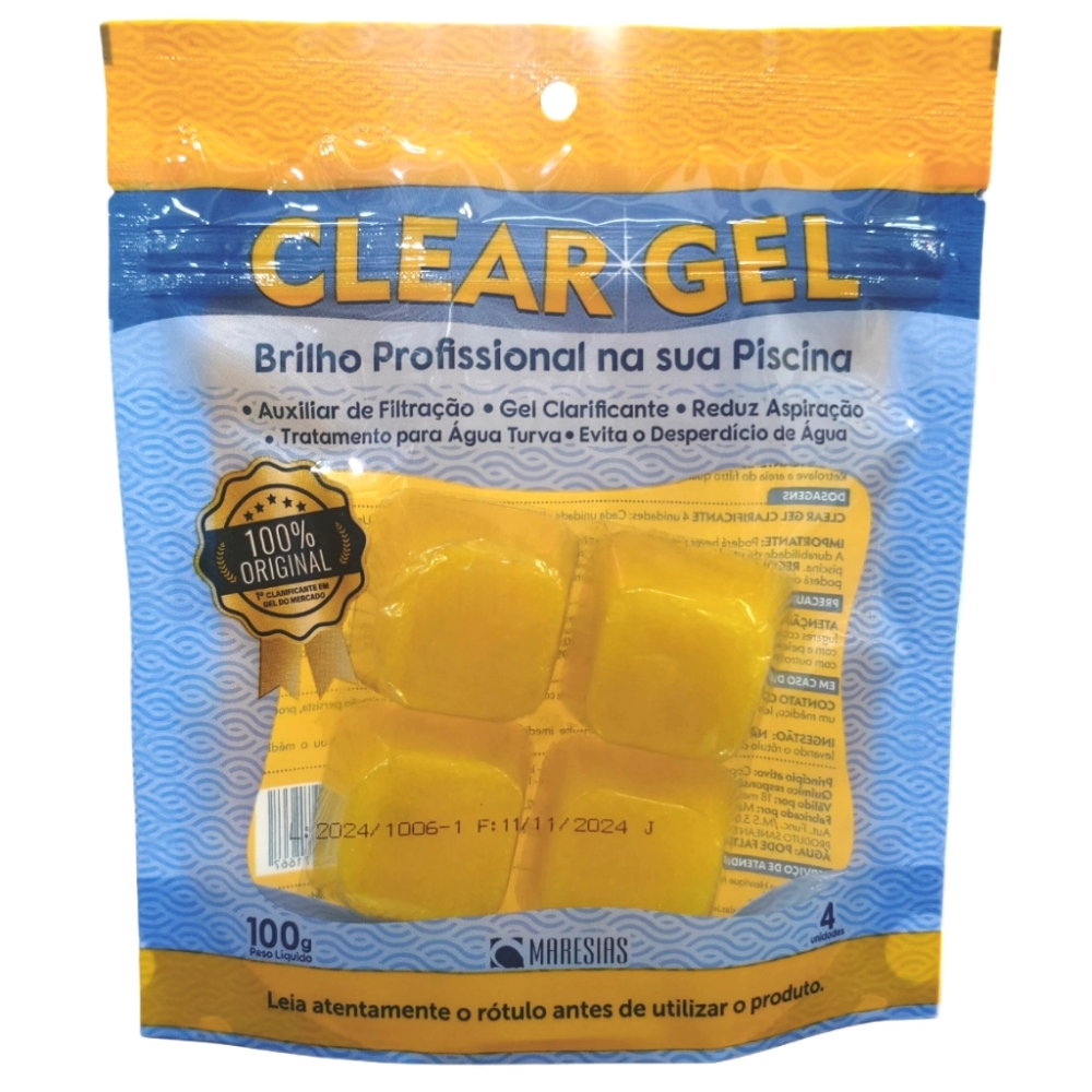 CLARIFICANTE MARESIAS GEL CLEAR GEL 01 BLISTER C/4UN