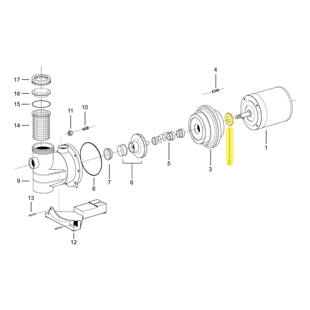 DEFLETOR EIXO B1C/B1D JACUZZI