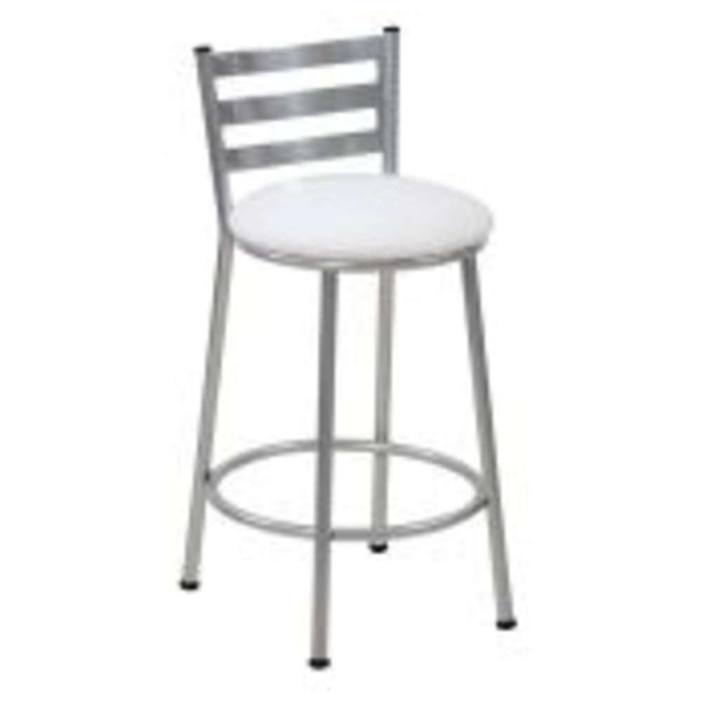 BANQUETA METAL 50CM MILLENIUM CROMADA