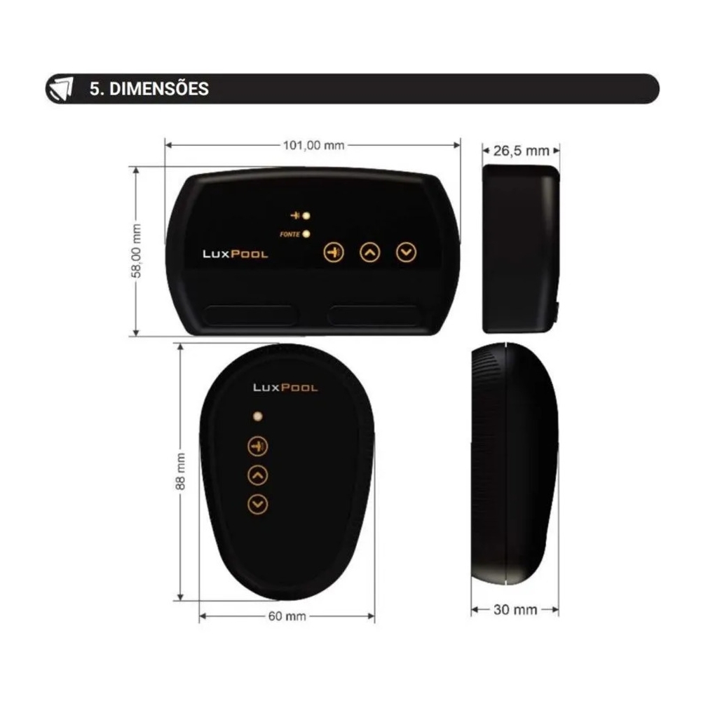 PAINEL CONTROL LOGICO PROGRAMÁVEL LUXPOOL PDX 1370 N BY THOLZ