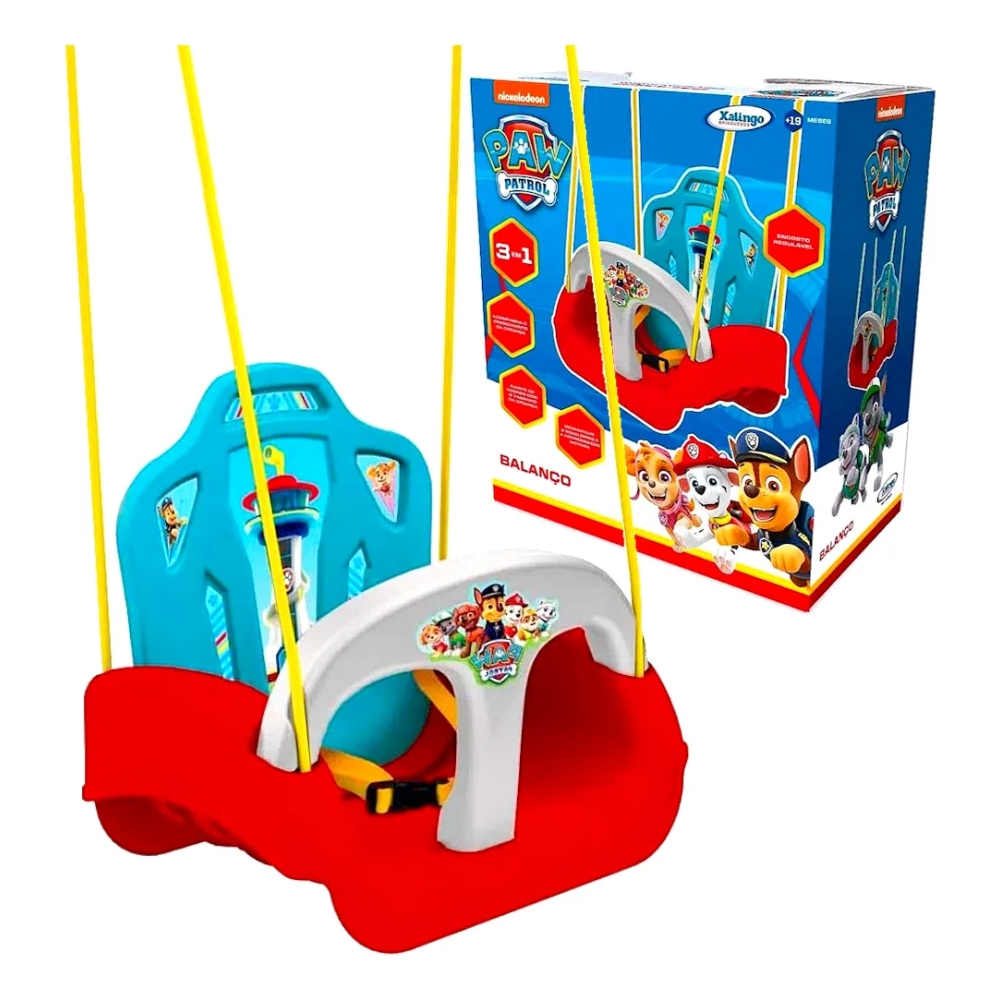 XALINGO BALANÇO PATRULHA CANINA 3X1