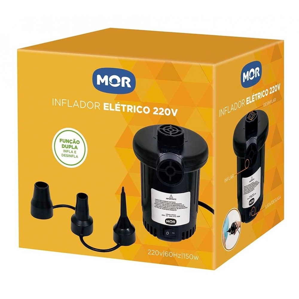 Bomba Elétrica Inflador Mor 220V