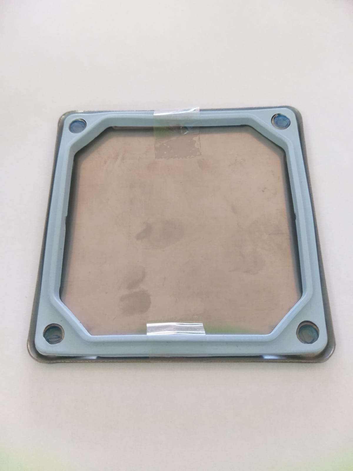 KIT TAMPA CAIXA PASSAGEM SIBRAPE 9,5 X 9,5CM INOX