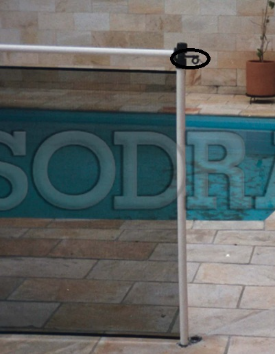 ESPAÇADOR PLASTICO CERCA PISCINA SODRAMAR
