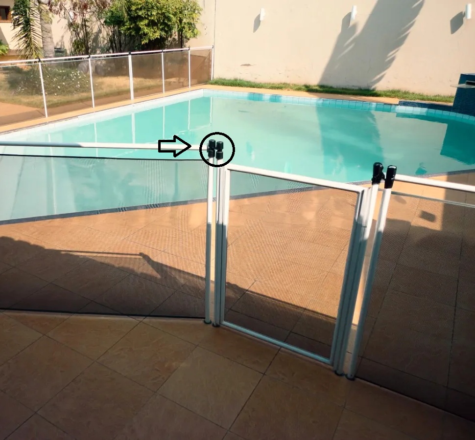 CJ. PARAFUSO COM PORCA  CERCA PISCINA SODRAMAR