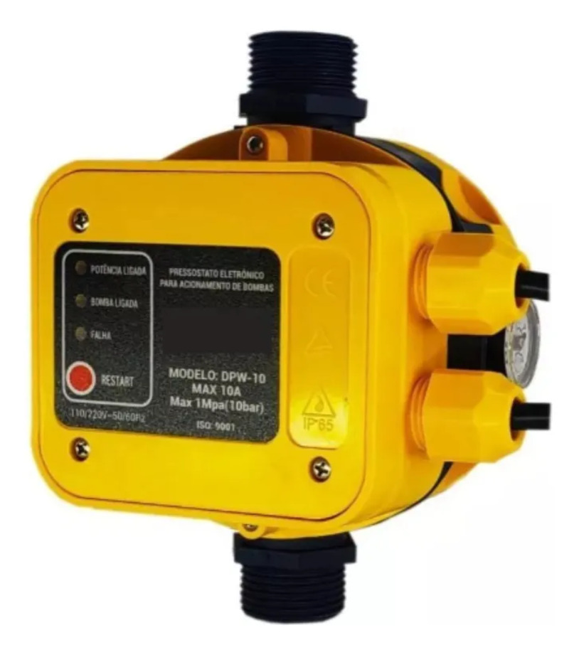 SYLLENT PRESSOSTATO ELETRÔNICO P/ BOMBA  ATÉ 1/2CV KMBR020/I